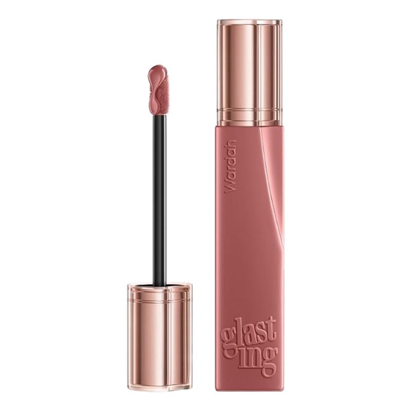 Lip Cream Glossy Glasting Liquid Lip 04 Rosewood Radiance 3.5g image