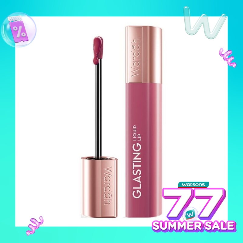 Wardah Glasting Liquid Lip 05 Glazing Berry 3.5g