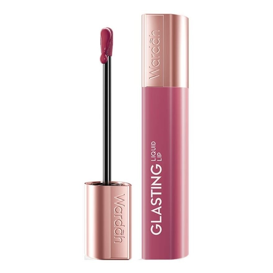 WARDAH Wardah Glasting Liquid Lip 05 Glazing Berry 3.5g