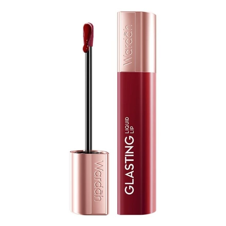 WARDAH Wardah Glasting Liquid Lip 06 Ruby Sparks 3.5g