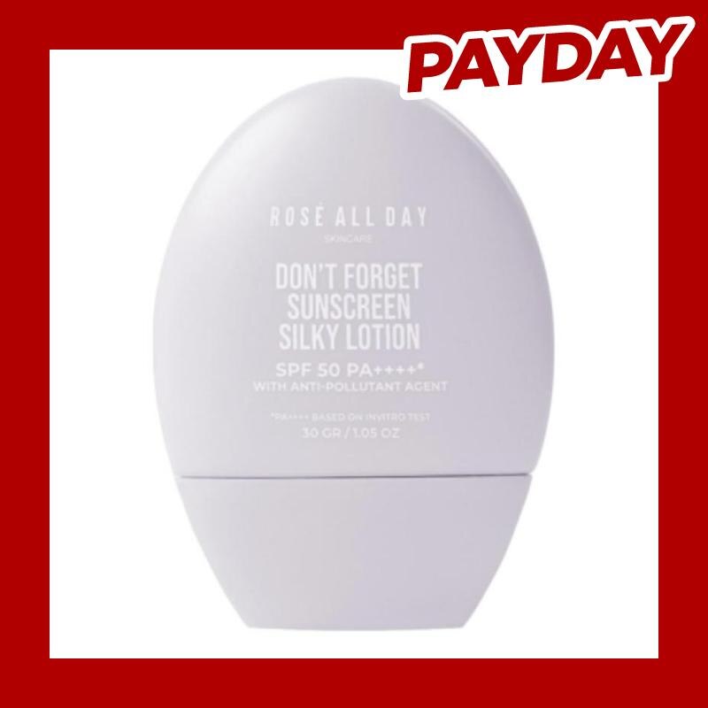 Rosé All Day Don't Forget Sunscreen Silky Lotion SPF 50 PA ++++ 30g