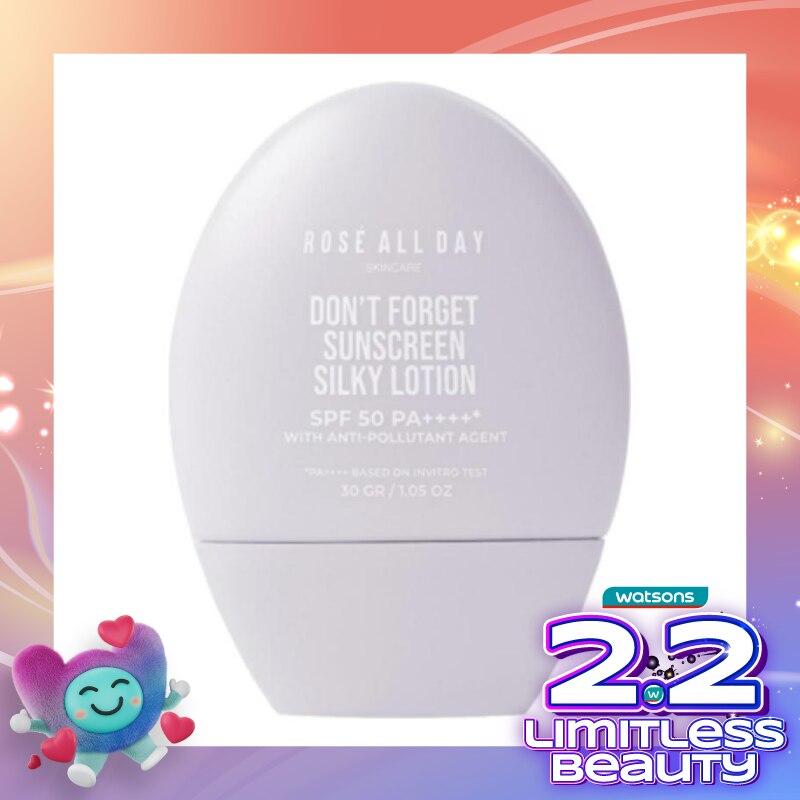 ROSE AD DF SUNSCREEN S/LOT SPF50+++ 30GR