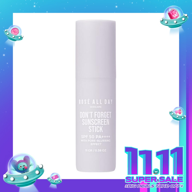 Rosé All Day Don't Forget Sunscreen Stick SPF 50 PA++++ 11g