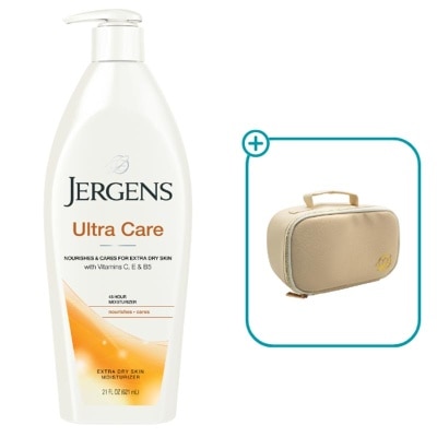 JERGENS Jergens Ultra Care Body Lotion 621ml + Pouch