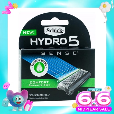 Schick - Hydro Sense Comfort Refill 4
