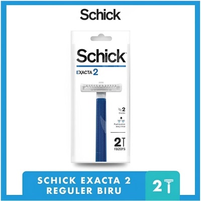SCHICK - Schick Exacta 2 Reguler 2 Biru