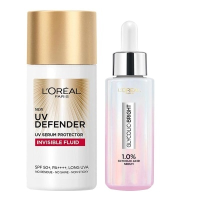L'OREAL VB LOR GLYCOLIC BRGHT SRM30+UVP DEFD FLD