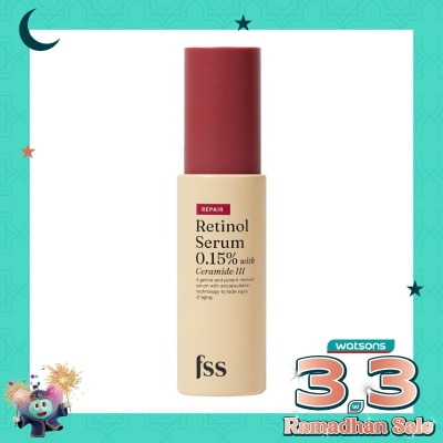 FOR SKIN'S SAKE FSS RETINOL SRM 0.15% W/CERAMIDE3 30ML