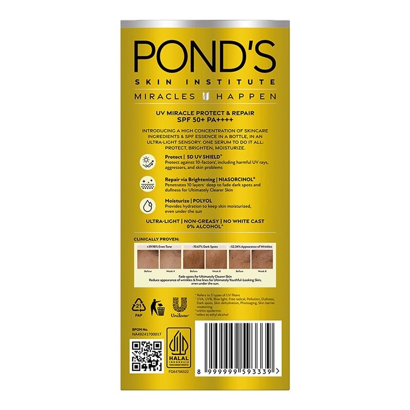 PONDS UV PROTECT SUNSERUM BTL SPF50 30GR