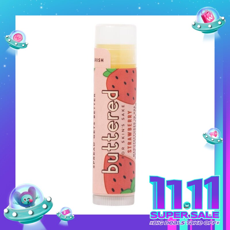 Buttered Strawberry Lip Balm 4.25G