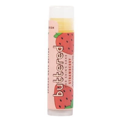 BUTTERED Buttered Strawberry Lip Balm 4.25G