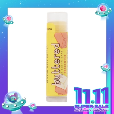 BUTTERED BUTTERED UNSCENTED LIP BALM 4.25 GR
