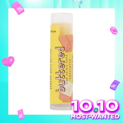 BUTTERED Buttered Unscented Lip Balm 4.25G