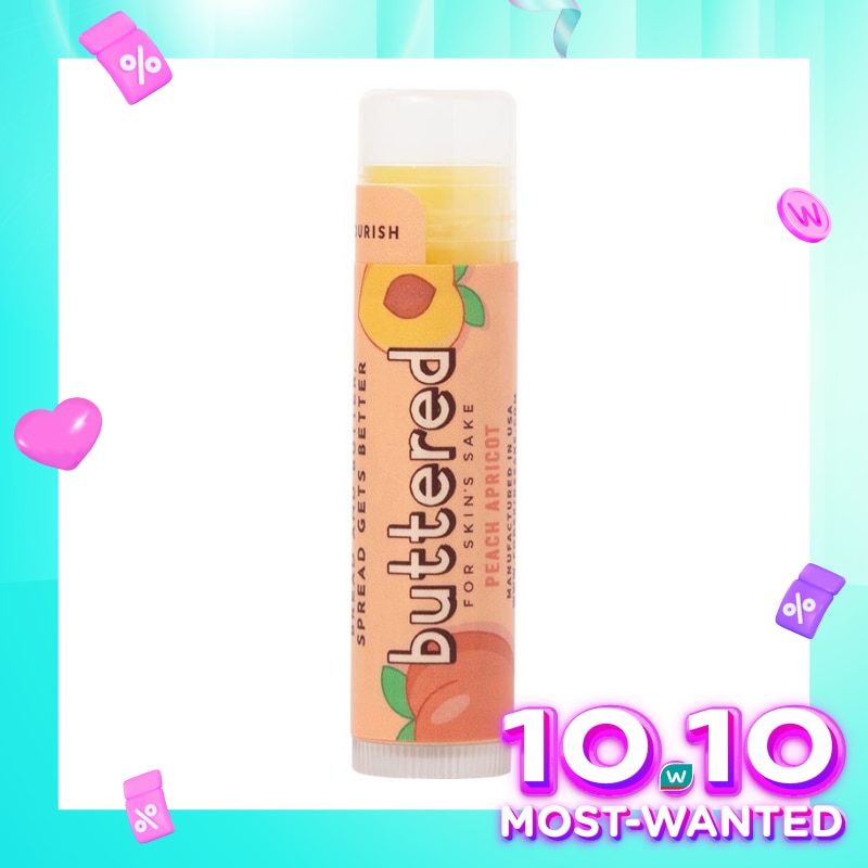 Buttered Peach Apricot Lip Balm 4.25G