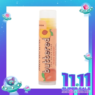 BUTTERED Buttered Peach Apricot Lip Balm 4.25G