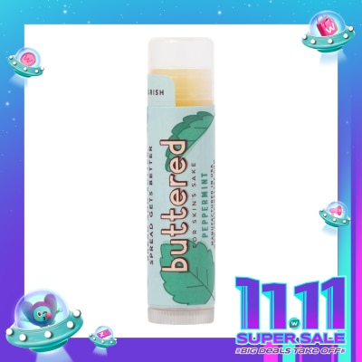 BUTTERED Buttered Peppermint Lip Balm 4.25G