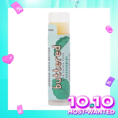 BUTTERED Buttered Peppermint Lip Balm 4.25G
