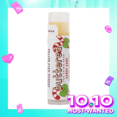 BUTTERED Buttered Candy Cane Lip Balm 4.25G