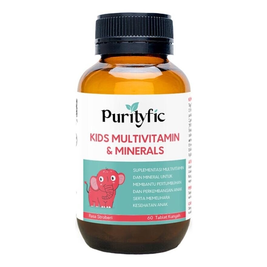 Purityfic Kids Multivitamin & Minerals 60 Tablet