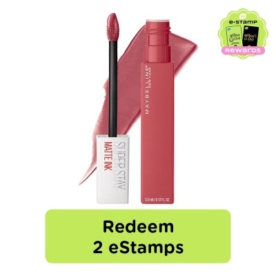 MAYBELLINE Maybelline Superstay Matte Ink Liquid Lipstick Delicate eStamp