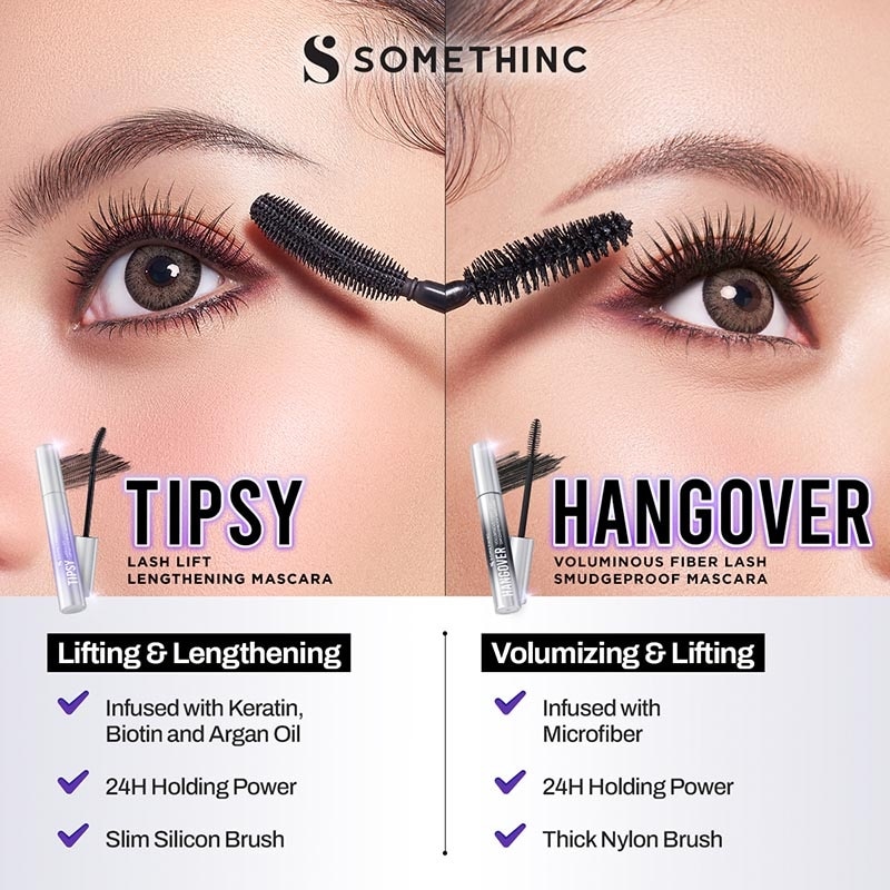 SOMETHINC TIPSY LASH LIFT MASCARA