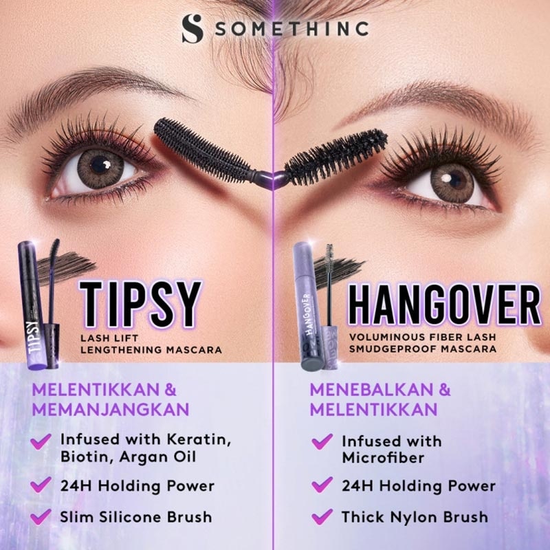 SOMETHINC TIPSY LASH LIFT MASCARA