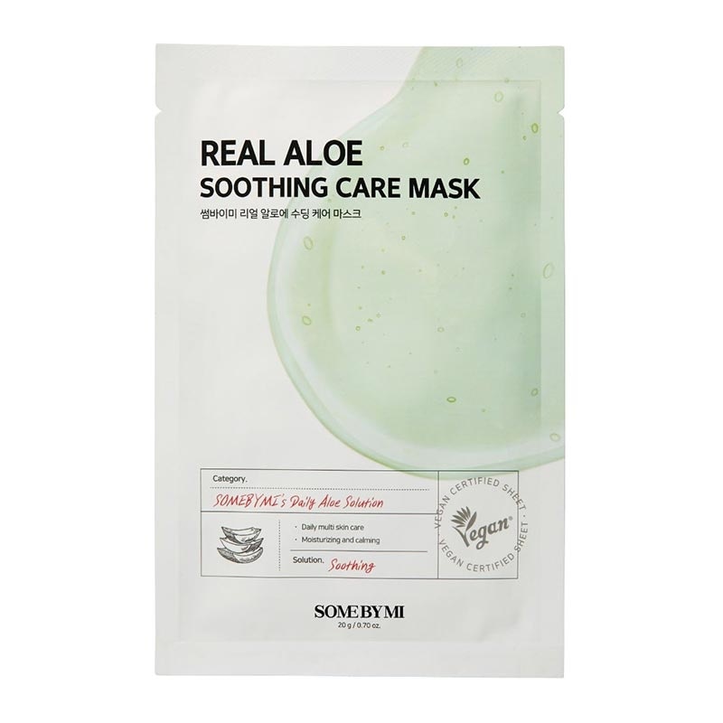 SBM REAL ALOE SOOTHING CARE MASK 20GR