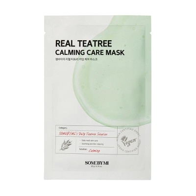 SOME BY MI Some By Mi Real Teatree Calming Care Mask (10 Sheets In 1 Pack)