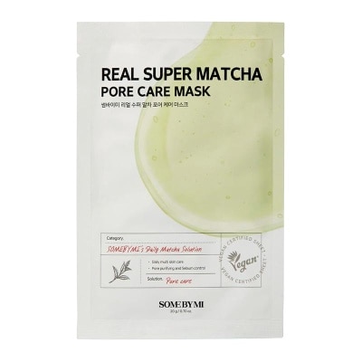 SOME BY MI Some By Mi Real Super Matcha Pore Care Mask (10 Sheets In 1 Pack)