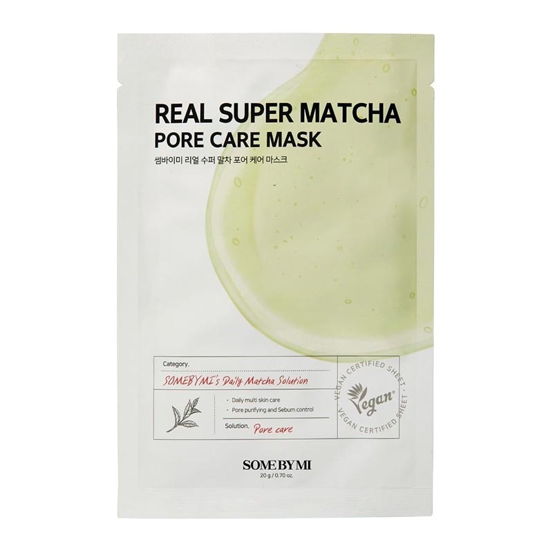 SBM REAL SUPER MATCHA PORE CR MASK 20GR