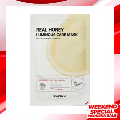 SOME BY MI Some By Mi Real Honey Luminous Care Mask (10 Sheets In 1 Pack)