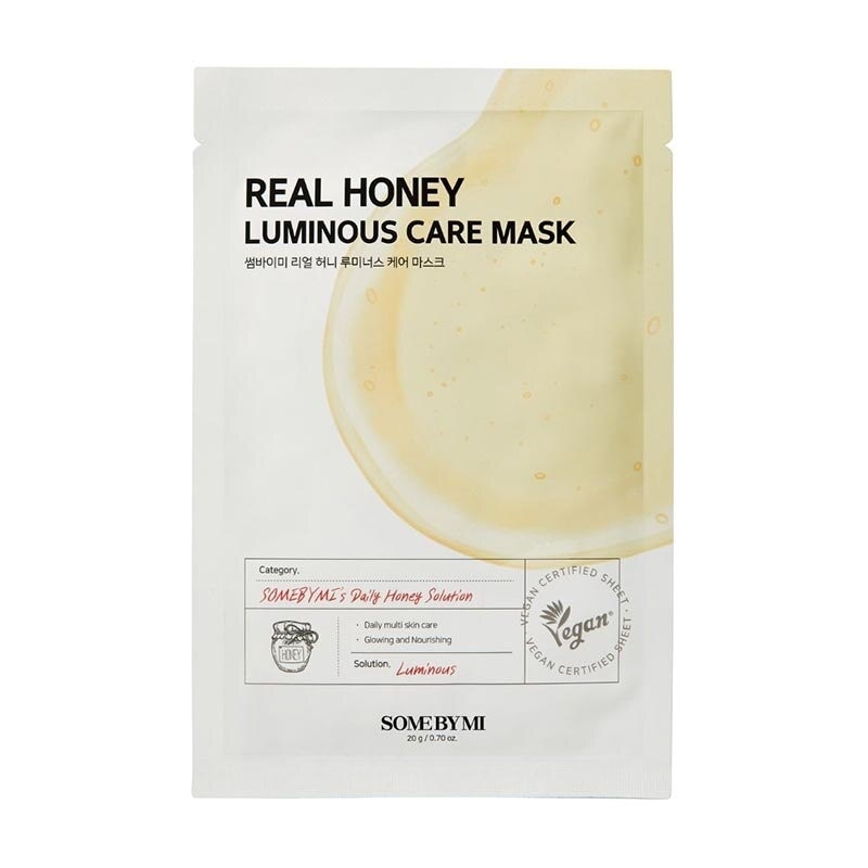 SBM REAL HONEY LUMINOUS CARE MASK 20GR