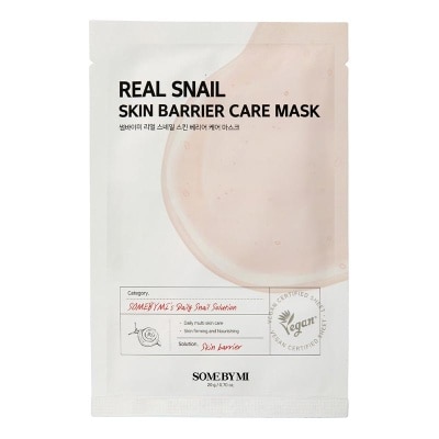 SOME BY MI Some By Mi Real Snail Skin Barrier Care Mask (10 Sheets In 1 Pack)