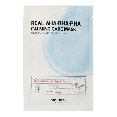 SOME BY MI Some By Mi Real Aha-Bha-Pha Calming Care Mask (10 Sheets In 1 Pack)