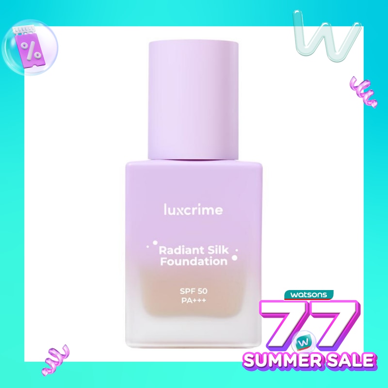 Luxcrime Radiant Silk Foundation W01