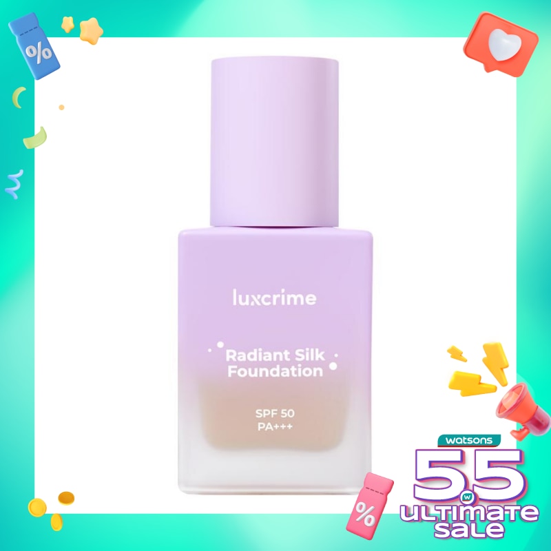Luxcrime Radiant Silk Foundation W01