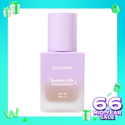 LUXCRIME Luxcrime Radiant Silk Foundation N02