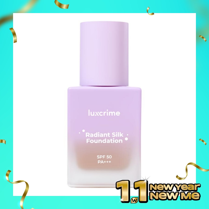 LUXCRIME Luxcrime Radiant Silk Foundation N02