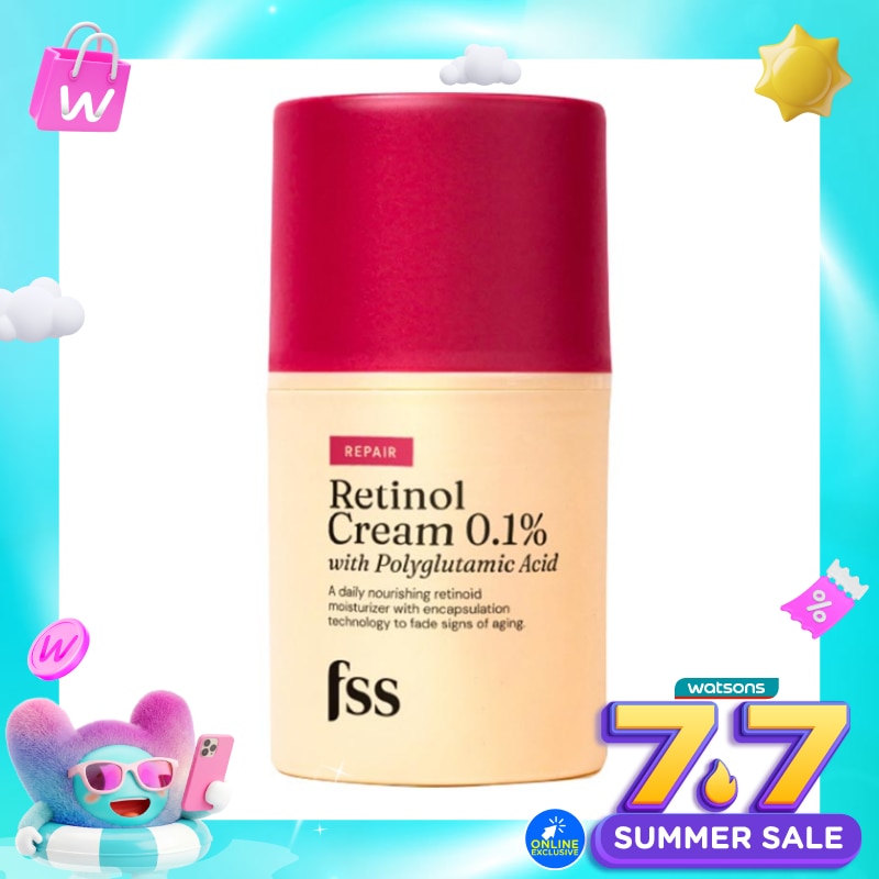For Skin's Sake Retinol Cream 0.1% With Polyglutamic Acid 40Ml