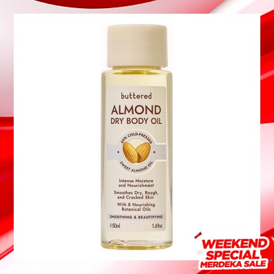 BUTTERED Buttered Almond Dry Body Oil 50Ml