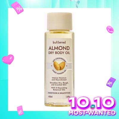 BUTTERED Buttered Almond Dry Body Oil 50Ml