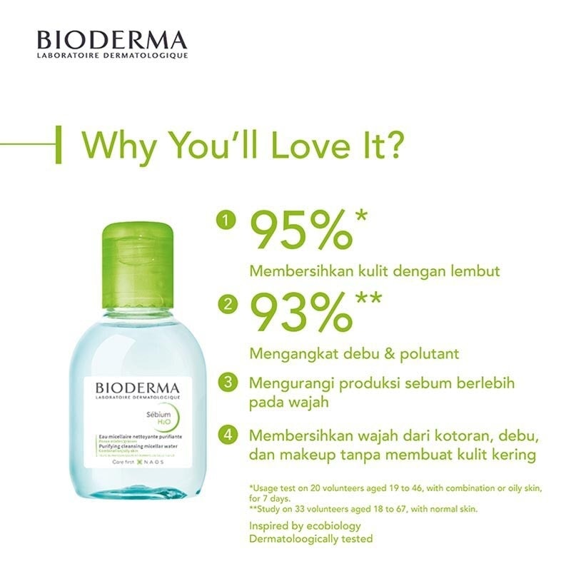 Twin Pack Sebium H2O Oil Rebalancing Micellar Water 100ml