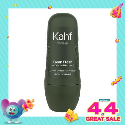 KAHF - Kahf Clean Fresh Antiperspirant Deodorant Roll On 45ML