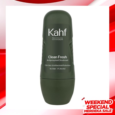 KAHF Kahf Clean Fresh Antiperspirant Deodorant Roll On 45ML