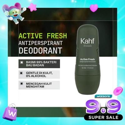 KAHF - Active Fresh Antiperspirant Deodorant Roll On 45ml image