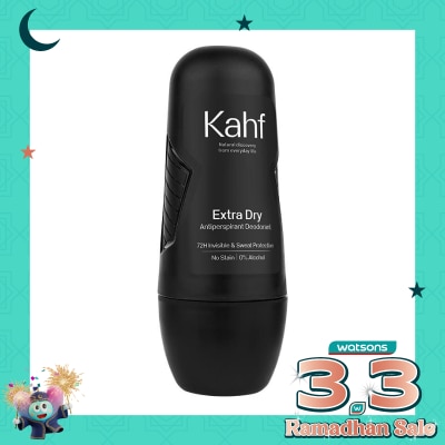 KAHF Kahf Extra Dry Antiperspirant Deodorant Roll On 45ML