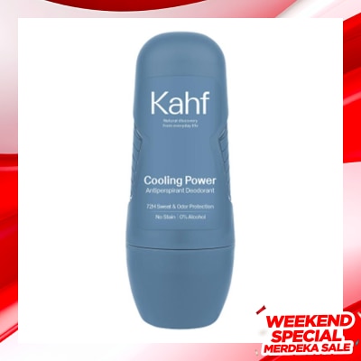 KAHF Kahf Cooling Power Antiperspirant Deodorant Roll On 45ML