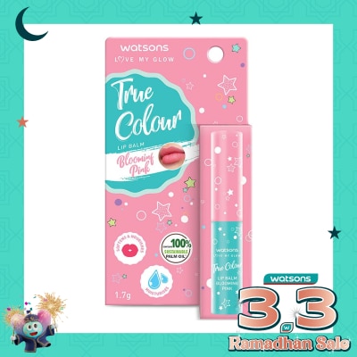 WATSONS Watsons True Colour Blooming Pink Lip Balm 1.7g