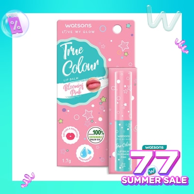 WATSONS Watsons True Colour Blooming Pink Lip Balm 1.7g