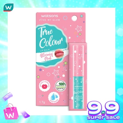 WATSONS Watsons True Colour Blooming Pink Lip Balm 1.7g